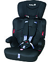 Safety 1st Ever Safe Car Seat, Full Black Group 1/2/3 - from 9 months to 12 years! Car Seats Group 2/3