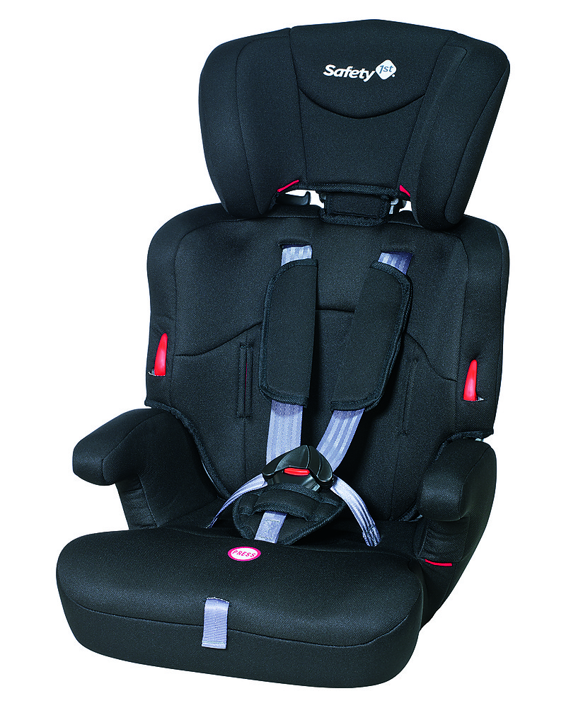 Convergeren Verzadigen Onzeker Safety 1st Ever Safe Car Seat, Full Black Group 1/2/3 - from 9 months to 12  years! unisex (bambini)