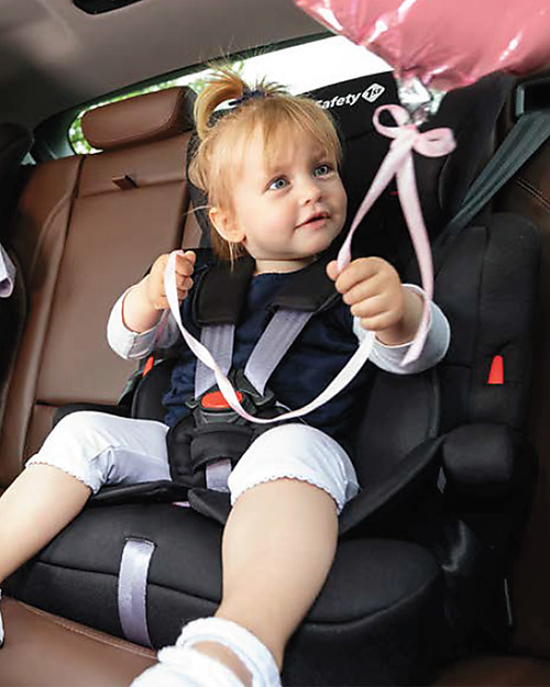 Safety 1st Ever Safe + Car Seat, Group 1/2/3 Full Black - 9-36 kg Car Seats Group 2/3