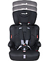 Safety 1st Ever Safe + Car Seat, Group 1/2/3 Full Black - 9-36 kg Car Seats Group 2/3