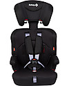 Safety 1st Ever Safe + Car Seat, Group 1/2/3 Full Black - 9-36 kg Car Seats Group 2/3