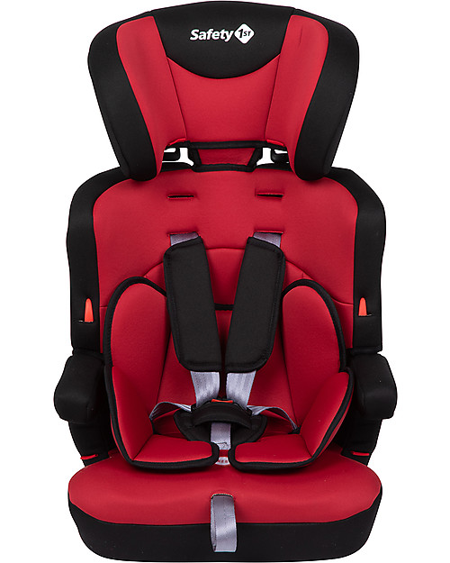 Safety 1st Ever Safe + Car Seat, Group 1/2/3 Full Red - 9-36 kg Car Seats Group 2/3