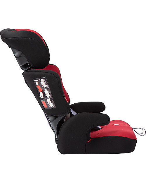 Safety 1st Ever Safe + Car Seat, Group 1/2/3 Full Red - 9-36 kg Car Seats Group 2/3