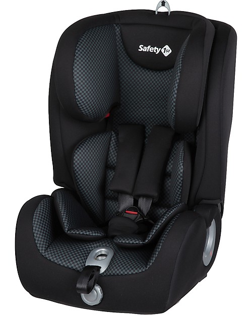 Safety 1st EverFix, Isofix, Car Seat Group 1/2/3, Pixel Black - 9-36 kg Car Seats Group 2/3