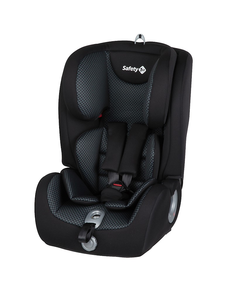 Safety 1st EverFix Isofix Car Seat Group 1 2 3 Pixel Black 9 36 kg unisex bambini