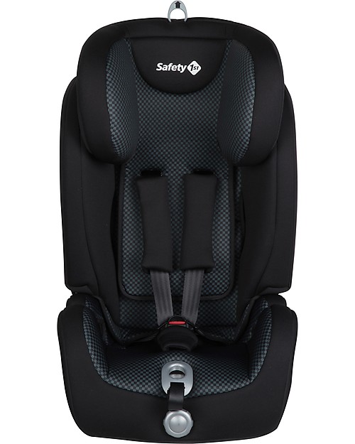 Safety 1st EverFix, Isofix, Car Seat Group 1/2/3, Pixel Black - 9-36 kg Car Seats Group 2/3