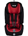 Safety 1st EverFix, Isofix, Car Seat Group 1/2/3, Pixel Red - 9-36 kg Car Seats Group 2/3