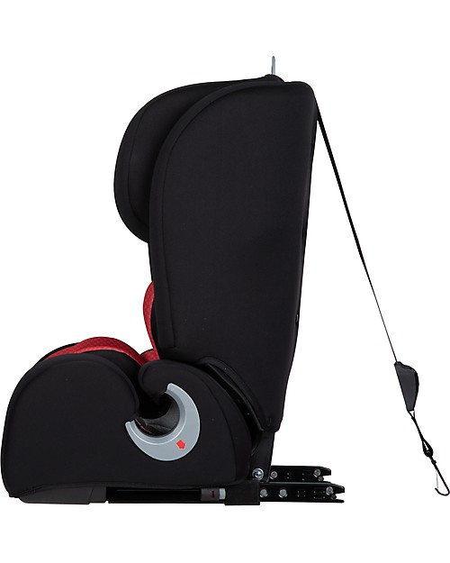 Safety 1st EverFix, Isofix, Car Seat Group 1/2/3, Pixel Red - 9-36 kg Car Seats Group 2/3