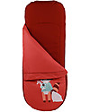 Safety 1st Inflatable Bed with Sleeping Bag Go Dodo, Midnight Red - Travel Bag Included! Travel Cots