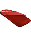 Safety 1st Inflatable Bed with Sleeping Bag Go Dodo, Midnight Red - Travel Bag Included! Travel Cots