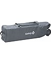 Safety 1st Mini Dreams Travel Bed, Warm Grey - With Storage Compartments! Travel Cots
