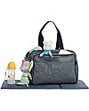 Safety 1st Nap to Go Changing Bag and Bassinet - Grey Diaper Changing Bags