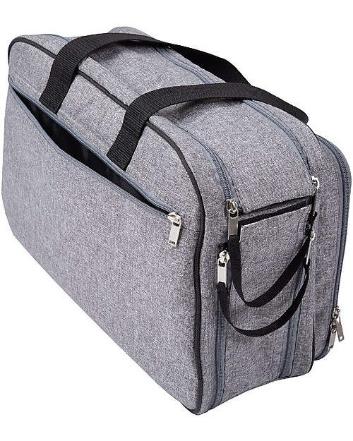 Safety 1st Nap to Go Changing Bag and Bassinet - Grey Diaper Changing Bags