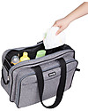 Safety 1st Nap to Go Changing Bag and Bassinet - Grey Diaper Changing Bags