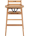 Safety 1st Nordik, Wooden High Chair with Tray, Natural - From 6 months to 3 years High Chairs