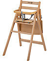 Safety 1st Nordik, Wooden High Chair with Tray, Natural - From 6 months to 3 years High Chairs