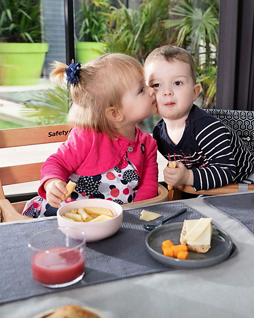 Safety 1st Nordik, Wooden High Chair with Tray, Natural - From 6 months to 3 years High Chairs