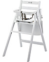 Safety 1st Nordik, Wooden High Chair with Tray, White - From 6 months to 3 years High Chairs