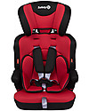 Safety 1st OUTLET Ever Safe + Car Seat, Group 1/2/3 Full Red - 9-36 kg - Showroom Sample Car Seats Group 2/3