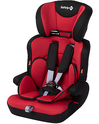 Safety 1st OUTLET Ever Safe + Car Seat, Group 1/2/3 Full Red - 9-36 kg - Showroom Sample Toddler Car Seats