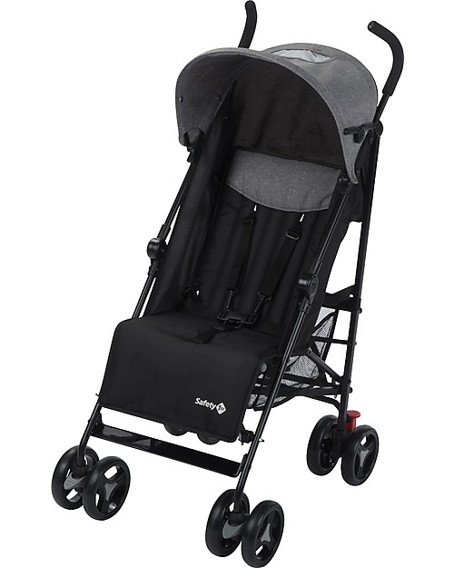 Safety 1st Rainbow Stroller Black Chic Multi position unisex bambini