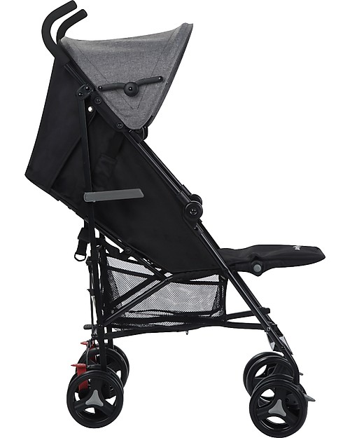 Safety 1st Rainbow Stroller, Black Chic - Multi-position! Lights Strollers