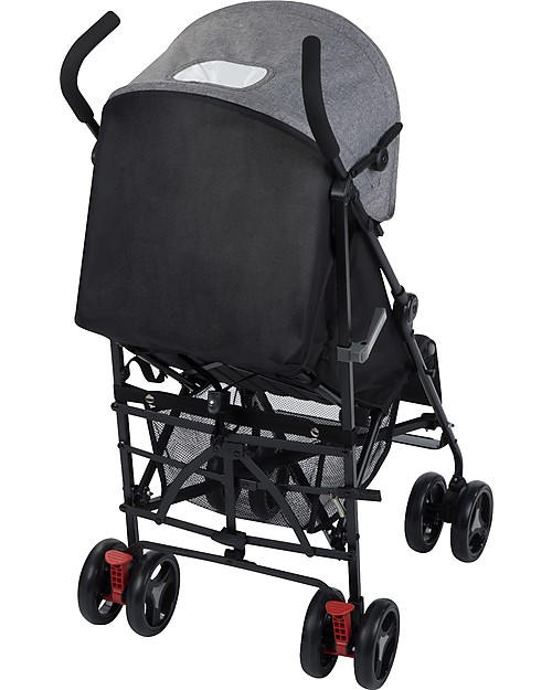 Safety 1st Rainbow Stroller, Black Chic - Multi-position! Lights Strollers