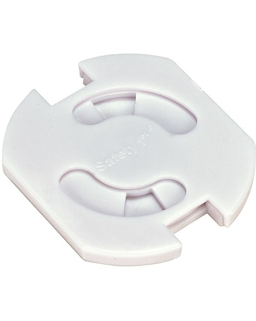 Safety 1st Set of 8 Euro Swivel Socket Inserts, White Baby Safety Accessories