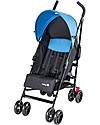 Safety 1st Slim Stroller, Pop Blue - Compact and lightweight! Lights Strollers
