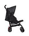 Safety 1st Slim Stroller, Splatter Black - Compact and lightweight! Lights Strollers