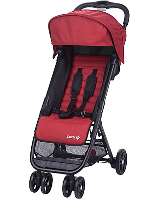 Safety 1st Teeny Stroller, Red - Airplane Hand Luggage Compliant! Lights Strollers