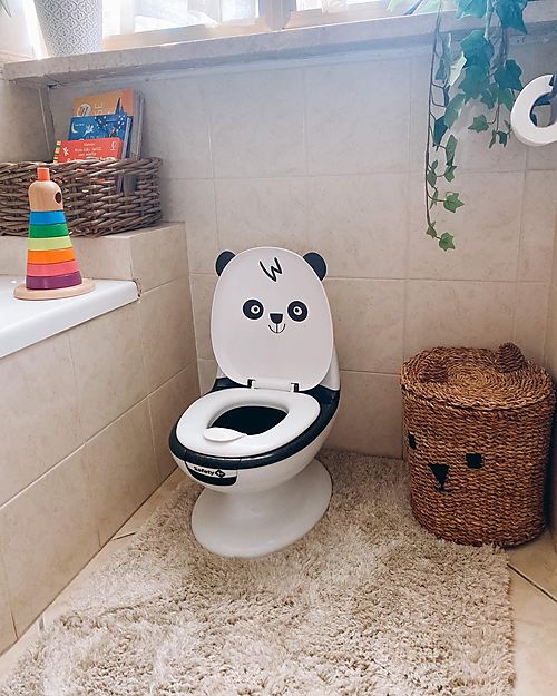 Safety 1st Training Potty Panda - Black and White Potties