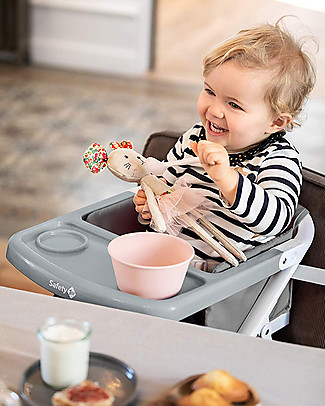 Safety 1st Travel Booster Take Eat, Warm Grey Accessories for High Chairs