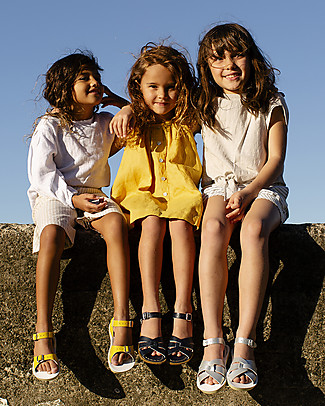 Salt-Water Sandals Salt-Water Original Sandals - Black - Waterproof Leather Shoes
