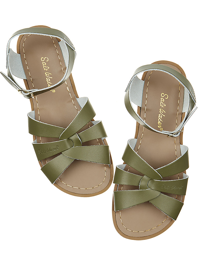 Olive green salt cheap water sandals