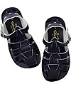 Salt-Water Sandals Salt-Water Shark Sandals - Navy - Waterproof Leather and Extra Protection Sandals
