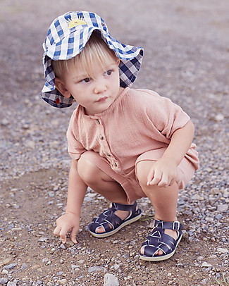 Salt-Water Sandals Salt-Water Shark Sandals - Navy - Waterproof Leather and Extra Protection Shoes