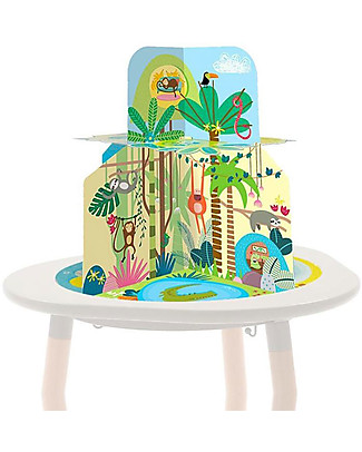 Sassi Junior 3D Puzzle + 10 Pages Book Animal Houses - 3+ years Books