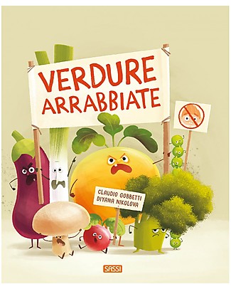 Sassi Junior Angry Vegetables - 5+ years - Eating Vegetables Books