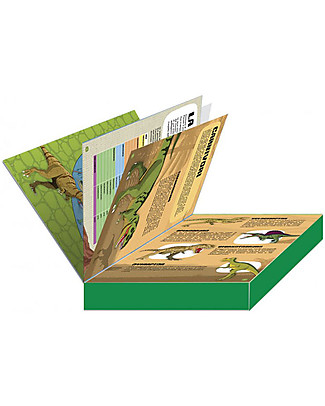 Sassi Junior Book + Giant Puzzle The world of Dinosaurs - 6+ years! Books