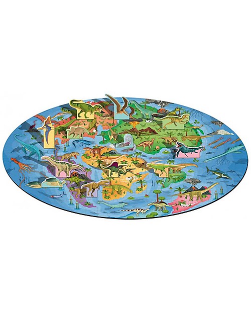 Sassi Junior Book + Giant Puzzle The world of Dinosaurs - 6+ years! Books