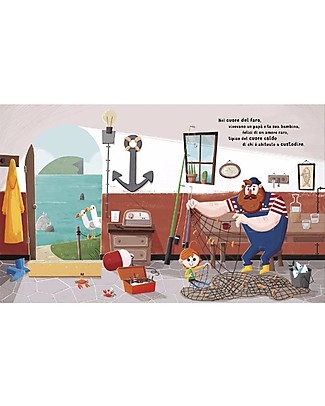 Sassi Junior Illustrated Book A Father's Heart -5+ years Travel Games