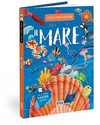 Sassi Junior Illustrated book Cosa, Come, Perché - Il Mare - from 6 years Books