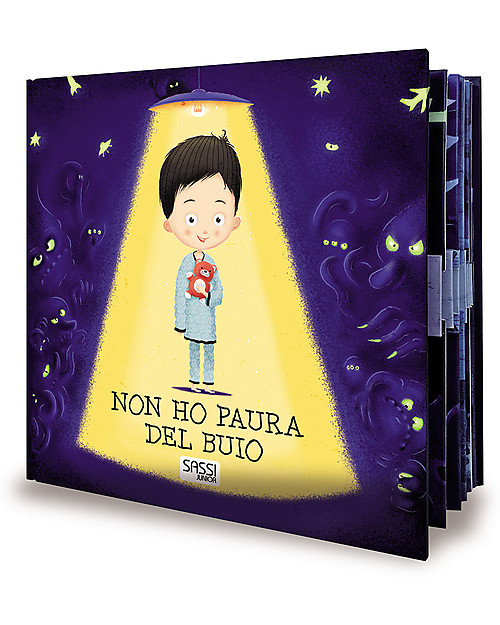 Sassi Junior Interactive Books: I'm not afraid of the dark, 12 Pages - 3+ years Books