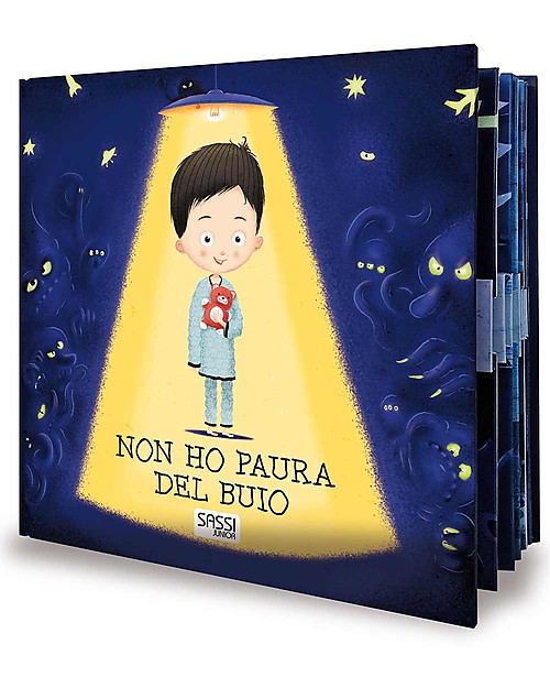 Sassi Junior Interactive Books: I'm not afraid of the dark, 12 Pages - Age 3+ Books