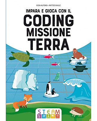 Sassi Junior Learn and Play with Coding: Earth Mission - Train your Mind from 6 years STEM toys