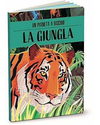 Sassi Junior Planet at Risk - The Jungle - 220 pieces Puzzle Travel Games