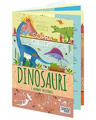 Sassi Junior Pop-Up Books - 6+ years - Dinosaurs and Prehistoric Animals Books