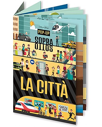 Sassi Junior Pop-Up Books - 6+ years - The City Travel Games
