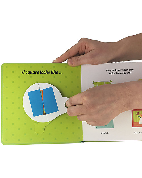 Sassi Junior Turn and Learn: The Shapes, 10 Pages - Age: 3+ Board Games